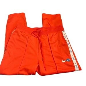 Nike Sportswear ULTRA FEMME TRACK Pants size medium floral,parrot embroidery